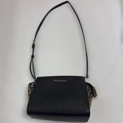 MICHAEL KORS スタッズ ショルダーバッグ ブラックのサムネイル