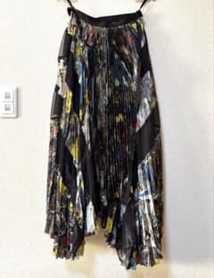 sacai サカイ ジャクソン・ポロック プリーツスカート - メルカリ