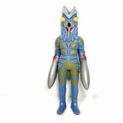 ウルトラ怪獣シリーズ ソフビ バルタン星人 ライブサイン付き 500
