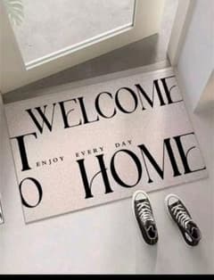 玄関マット　ウェルカムマット　屋外　室内　兼用のサムネイル