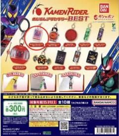 仮面ライダー めじるしアクセサリー BESTのサムネイル
