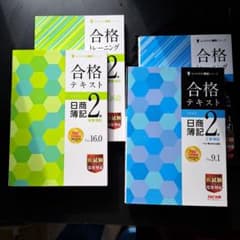 日商簿記２級　TAC　合格テキスト・トレーニング　商業簿記　工業簿記のサムネイル