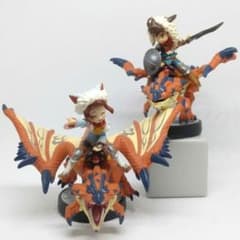 amiibo アミーボ リオレイアと隻眼のリオレウス セット 2点セット】amiibo モンハン ストーリーズ 隻眼のリオレウス＆ライダー