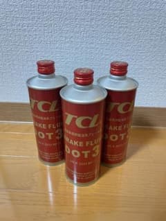 TCL 谷川油化 ブレーキフルード DOT3 500ml 3本セットのサムネイル