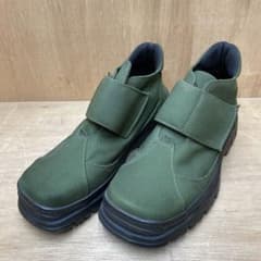 Nico イタリア製　メンズハイカットブーツ　グリーン