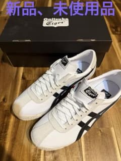 Onitsuka Tiger スニーカー ホワイト/ブラック　25.25サイズ