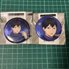 ハイキュー よこはまコスモワールド ホログラム缶バッジ 影山飛雄