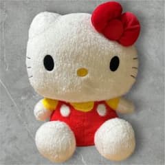 ハローキティちゃん★特大　ぬいぐるみ レア 送料込み】❤️特大❤️ 約50cm 平成キティ レア ぬいぐるみ - メルカリ