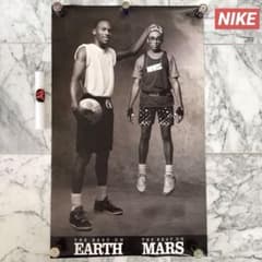 NIKE マイケル・ジョーダン × スパイク・リー ポスター 新品 レア NIKE マイケル・ジョーダン × スパイク・リー ポスター 新品 レア