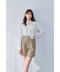 herlipto Tucked Twill Bermuda Shorts S - メルカリ
