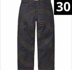supreme S Logo Rigid Baggy Jean 30 - メルカリ