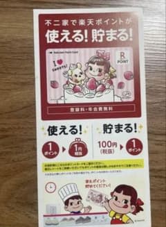 ペコちゃん　楽天ポイントカードのサムネイル