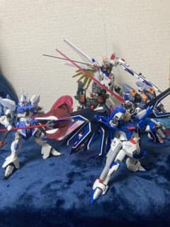 組み済み ガンプラ ジャンクHGシードフリーダムセット SEED FREEDOM