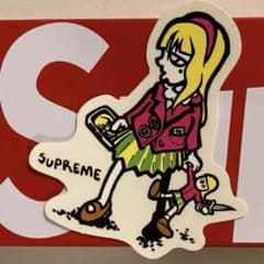 2019SS supreme ステッカー ″アンディ″ - メルカリ