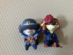 K*様 ディズニー ズートピア かくれんぼフィギュア(ニック・ジュディ)のサムネイル