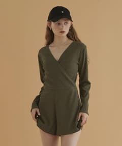 シードレス　カシュクールオールインワン水着のサムネイル