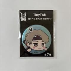BTS TinyTAN 寝そべり缶バッジ V