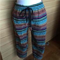 エスニック ネパールゲリ 7分丈パンツのサムネイル