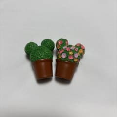Disney ミッキー型 置物 2個セットのサムネイル