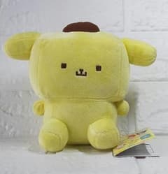 サンリオキャラクターズ　きゅびふわぬいぐるみ　ポムポムプリン　ぬいぐるみ