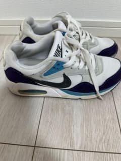 NIKE AIR スニーカー ホワイト/パープル 24.5cmのサムネイル