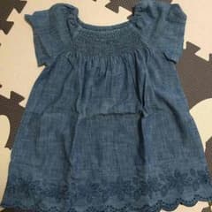 am！子供がいるため遅めです様専用☆baby GAP☆デニムワンピース95㎝のサムネイル