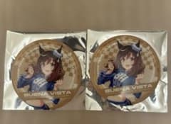 ウマ娘 Pacific Racing ブエナビスタ 缶バッジ 2点 - メルカリ