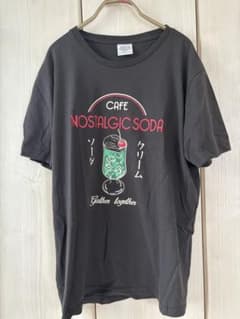 OBLO NOSTALGIC SODA Tシャツ Lサイズ ブラックのサムネイル