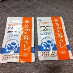さかな暮らし ダブル120粒 ２袋のサムネイル