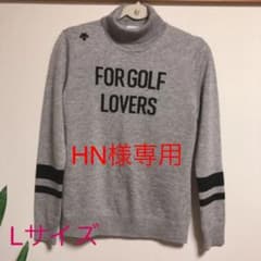 デサントゴルフ　タートルニットLサイズのサムネイル