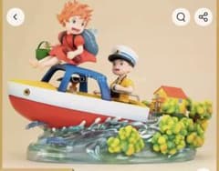 崖の上のポニョ フィギュア 宗介 ポニョ ボート 崖の上のポニョ フィギュア 宗介 ポニョ ボート 箱無し - メルカリ