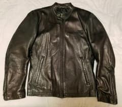 Kuniさん専用【値下げ】無印良品　ライダース黒　Ｌサイズのサムネイル