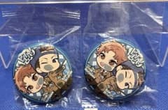 芥川慈郎&宍戸亮 新テニスの王子様 ぴた！でふぉるめ 缶バッジのサムネイル