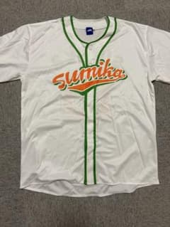 sumika ベースボールシャツ ユニフォーム L 白 ホワイト ライブ 2 sumika ベースボールシャツ ユニフォーム L 白 ホワイト ライブ