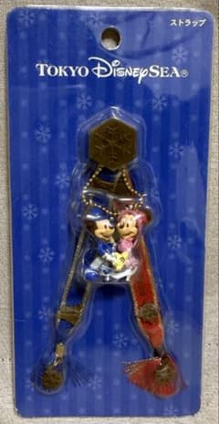 Disney SEA 디즈니 씨 미키 미니 스트랩 2002