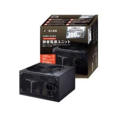 玄人志向 KRPW-AK750W/88+ 電源ユニット 本体のサムネイル