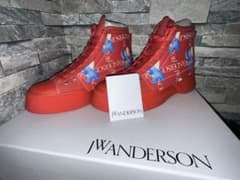 jw anderson レザースニーカーのサムネイル