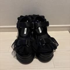 スナイデル フリルスニーカーソールサンダル snidel - メルカリ