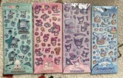 【まいまい様専用】正規品　サンリオキャラクター ドロップシール 4枚セットのサムネイル
