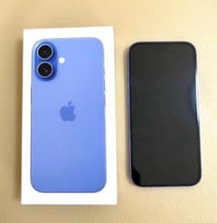 【箱あり】iPhone16 256GB SIMフリー　本体カラー:ブルー 箱あり】iPhone16 256GB SIMフリー 本体カラー:ブルー - メルカリ