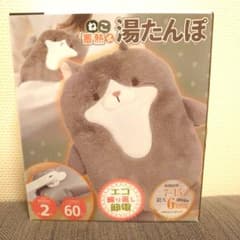 ねこ 蓄熱式 湯たんぽ 新品未使用のサムネイル