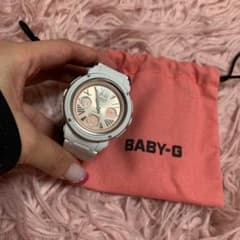 BABY-G 白とピンクゴールドのサムネイル