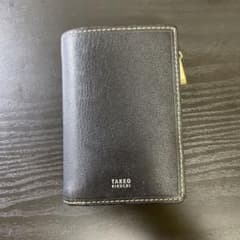 TAKEO KIKUCHI 二つ折り財布 ブラック　限定色のサムネイル