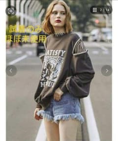 jouetie 新品オープンショルダーzipプルオーバーのサムネイル