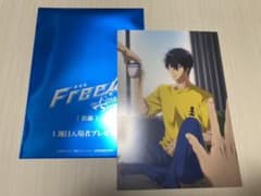 劇場版Free! 1周目入場者プレゼント 七瀬遙 ポストカードのサムネイル