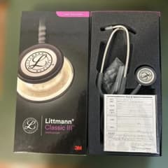 【新品未使用】3MLittmann Classic III聴診器ブラック医療用のサムネイル