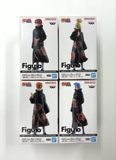 NARUTO ナルト 疾風伝 Figuno 全4種 暁 - メルカリ