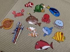 魚釣り　保育　製作のサムネイル