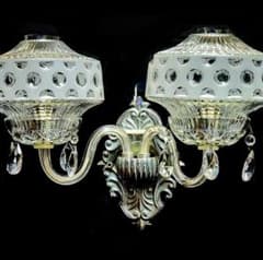 【昭和レトロ】ガラス製シャンデリア_水玉(壁用) 昭和レトロ】ガラス製シャンデリア_水玉(壁用) - メルカリ