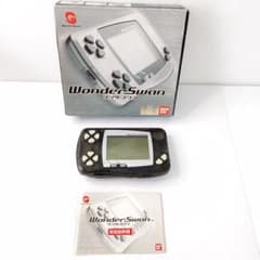 ジャンク　バンダイ　ワンダースワン　スケルトンブラック　SWJ-77701K